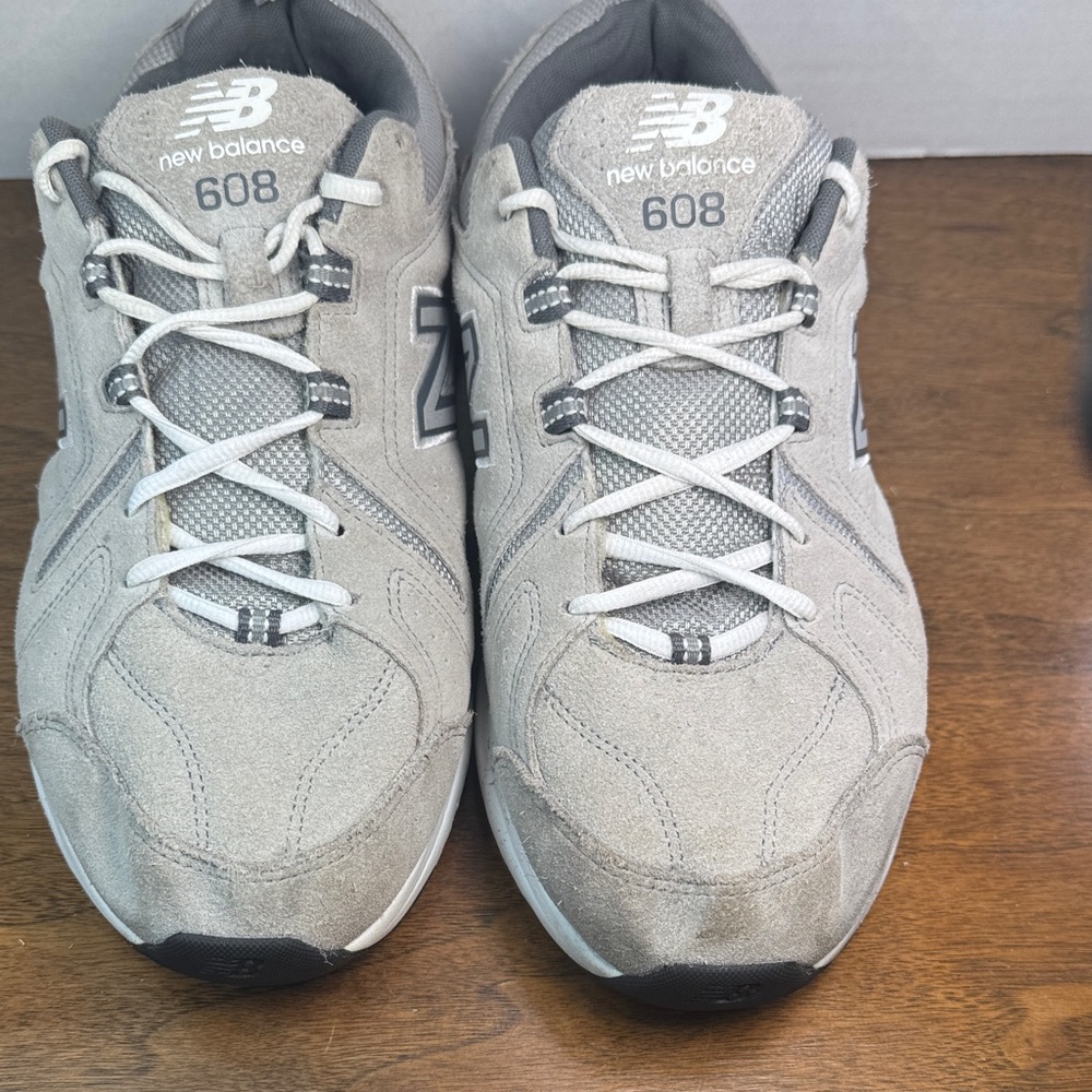 New Balance 608 V5 Mens Gray Ultra-wide Sneakers Tennis Shoes, sz 12 4E - Picture 2 of 13